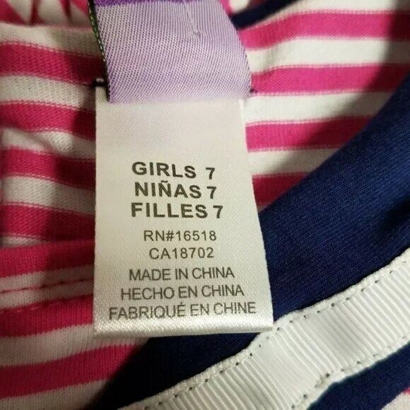 Dollie & Me Nautical Dress Girls Size 7 - Picture 6 of 8